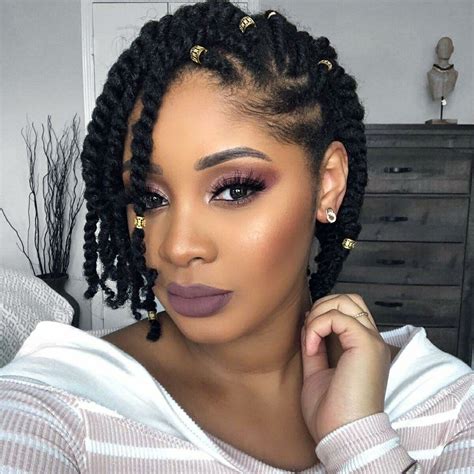 Twist braids hairstyles with natural hair - 17 Short Natural Hairstyles That Are Anything But Boring. All the inspo you need, from stars like Saweetie, Solange, and Lupita Nyong’o. By Annie Blay. March 23, 2023. Getty Images. Some say ...